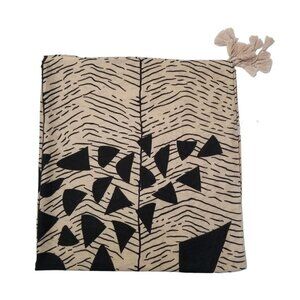 NWT Nadine West Large Scarf Size 6FtX32In Color Beige